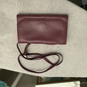 Chic Maroon Crossbody Bag
